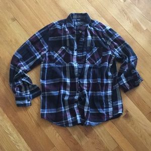 Flannel button down.